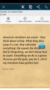 Quotes of Jackie Chan 截图 1