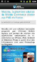Apps M-Commerce 스크린샷 1