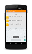 برنامه‌نما File Manager عکس از صفحه