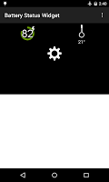 widget estado de bateria imagem de tela 4