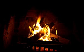 Classy Fireplace poster