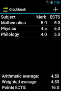 Gradebook تصوير الشاشة 5