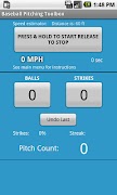 Baseball Pitching Toolbox ภาพหน้าจอ 1
