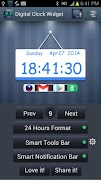 2 Schermata Digital Clock Widget
