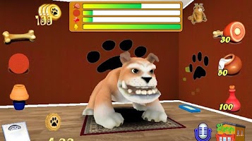 Talking friend Dog Tim free اسکرین شاٹ 2