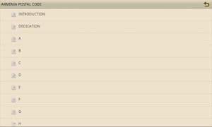 ARMENIA POSTAL CODE screenshot 1