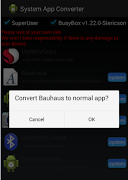 System App Converter ภาพหน้าจอ 1