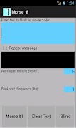 Morse It ! syot layar 1