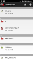 2 Schermata TS File Explorer