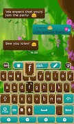 Fairytale Forrest Keyboard Theme screenshot 4