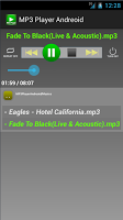 MP3 Player Andreoid 截圖 1