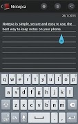 برنامه‌نما Notepia - quick notes عکس از صفحه