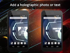 UR 3D Solar System Live Theme screenshot 4