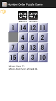 Number Order Puzzle تصوير الشاشة 5