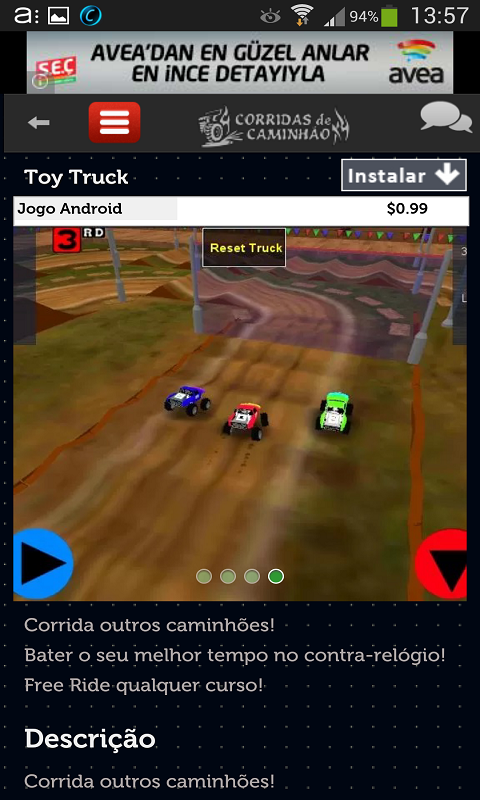 Descargar APK de Jogos de Corrida de Camiões