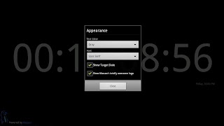 Weekly Countdown Timer screenshot 1