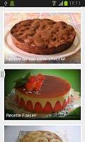 Les recettes de gâteaux Screenshot 1