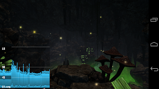 GPU benchmark 3D capture d'écran 2