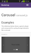 Bootstrap 3.1 docs and example imagem de tela 2