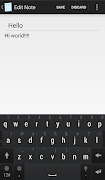 Simple Notepad ภาพหน้าจอ 1