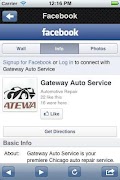 برنامه‌نما Gateway Auto عکس از صفحه