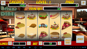 Super Spin Slots Diner imagem de tela 1