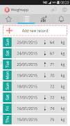 Weightapp screenshot 2