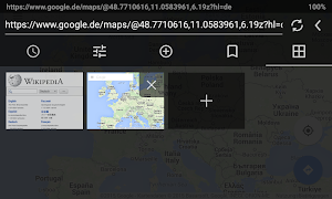 Fullscreen Browser syot layar 4