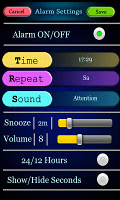 2 Schermata Digital clock & alarm