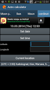 AstroCalculator اسکرین شاٹ 2