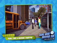 Real Bus Driver 3D ảnh chụp màn hình 1