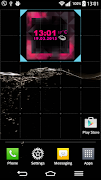 برنامه‌نما Pink Clock And Weather Widget عکس از صفحه