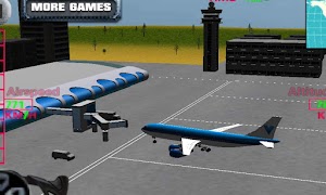 برنامه‌نما Flight Simulator Airplane 3D عکس از صفحه