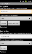 The Caesar Cipher screenshot 1