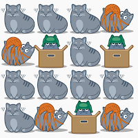 Cat Twister Plakat