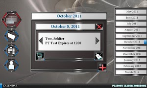 6 Schermata Platoon Leader Notebook