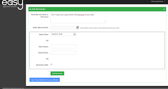 Easy Appointment Reminders ภาพหน้าจอ 1