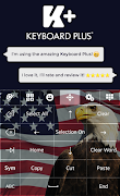 American Keyboard Theme Screenshot 3