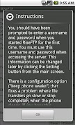 Rise FTP Server screenshot 1