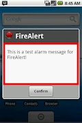 FireAlert تصوير الشاشة 1