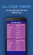 All Code Finder - India اسکرین شاٹ 1