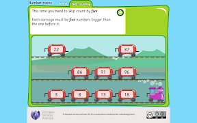 Number trains: skip counting 스크린샷 4