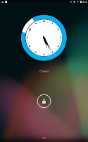Blue Heaven Clock Widget screenshot 1