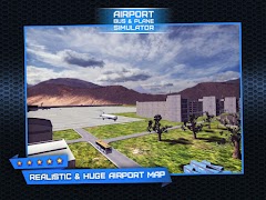 Airport Bus & Plane Simulator screenshot 4