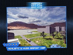 Airport Bus & Plane Simulator screenshot 4
