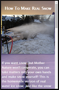 Winter Science Projects capture d'écran 3