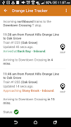 MBTA Orange Line Tracker 截圖 1