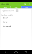 Clean SMS captura de pantalla 3