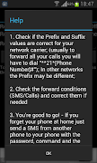SMS Call Forward / Divert تصوير الشاشة 2