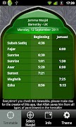 Masjid Timetable screenshot 2